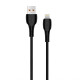 Кабель USB WALKER C325 Lightning black TPS-2710000264774