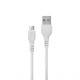 Кабель USB WALKER C325 Micro white TPS-2710000264804