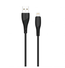 Кабель USB WALKER C345 Lightning black TPS-2710000264835