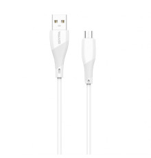 Кабель USB WALKER C345 Micro white TPS-2710000264866