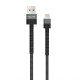 Кабель USB WALKER C700 Lightning black TPS-2710000265030