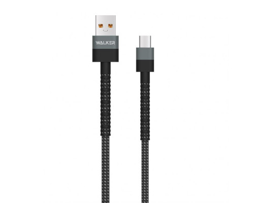 Кабель USB WALKER C700 Type-C black TPS-2710000265054