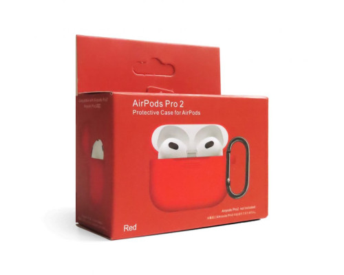 Чохол для AirPods Pro 2 Slim red / червоний (8)