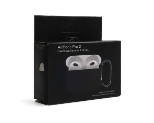 Чохол для AirPods Pro 2 slim black / чорний (12)