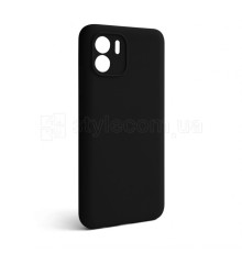 Чохол Full Silicone Case для Xiaomi Redmi A1 black (18) (без логотипу)