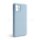 Чохол Full Silicone Case для Xiaomi Redmi A1 light blue (05) (без логотипу)