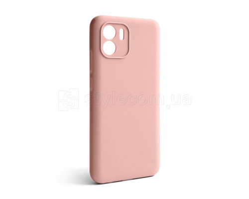 Чохол Full Silicone Case для Xiaomi Redmi A1 light pink (12) (без логотипу)