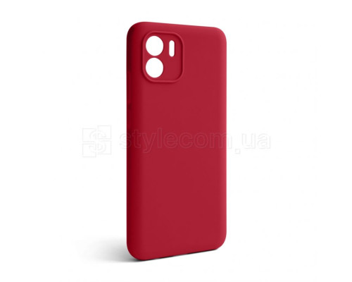 Чохол Full Silicone Case для Xiaomi Redmi A1 rose red (42) (без логотипу)