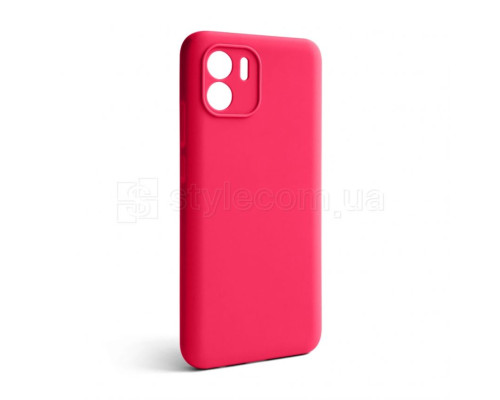 Чохол Full Silicone Case для Xiaomi Redmi A1 fluorescent rose (37) (без логотипу)