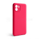 Чохол Full Silicone Case для Xiaomi Redmi A1 fluorescent rose (37) (без логотипу)