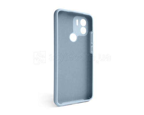 Чохол Full Silicone Case для Xiaomi Redmi A1 Plus light blue (05) (без логотипу)