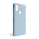 Чохол Full Silicone Case для Xiaomi Redmi A1 Plus light blue (05) (без логотипу)