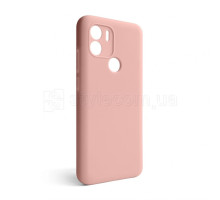 Чохол Full Silicone Case для Xiaomi Redmi A1 Plus light pink (12) (без логотипу)