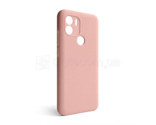 Чохол Full Silicone Case для Xiaomi Redmi A1 Plus light pink (12) (без логотипу)