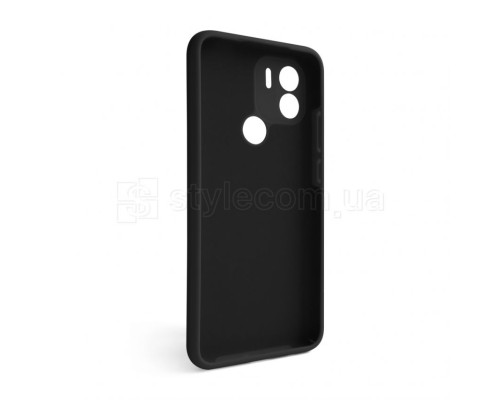 Чохол Full Silicone Case для Xiaomi Redmi A1 Plus black (18) (без логотипу)