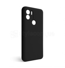 Чохол Full Silicone Case для Xiaomi Redmi A1 Plus black (18) (без логотипу)