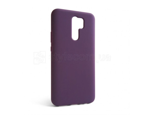 Чохол Full Silicone Case для Xiaomi Redmi 9 purple (30) (без логотипу)