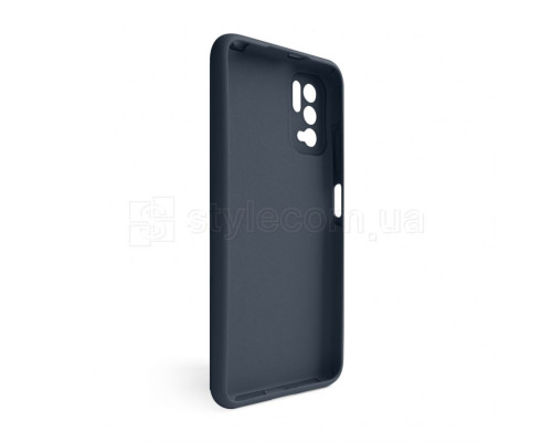 Чохол Full Silicone Case для Xiaomi Redmi Note 10 5G dark blue (08) (без логотипу)