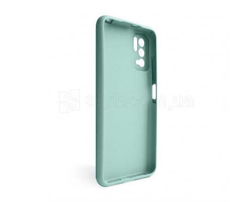 Чохол Full Silicone Case для Xiaomi Redmi Note 10 5G turquoise (17) (без логотипу)