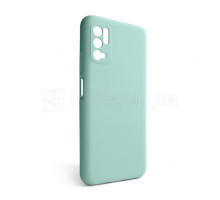 Чохол Full Silicone Case для Xiaomi Redmi Note 10 5G turquoise (17) (без логотипу)