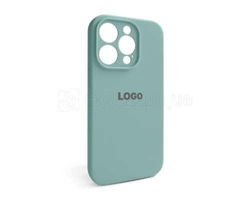 Чохол Full Silicone Case для Apple iPhone 14 Pro turquoise (17) закрита камера