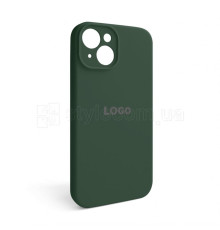 Чохол Full Silicone Case для Apple iPhone 14 atrovirens green (54) закрита камера