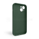 Чохол Full Silicone Case для Apple iPhone 14 atrovirens green (54) закрита камера TPS-2710000266365