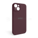 Чохол Full Silicone Case для Apple iPhone 14 plum (57) закрита камера TPS-2710000266396 2710000266396