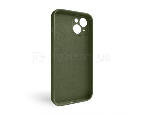 Чохол Full Silicone Case для Apple iPhone 14 forest green (63) закрита камера