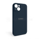 Чохол Full Silicone Case для Apple iPhone 14 deep navy (68) закрита камера