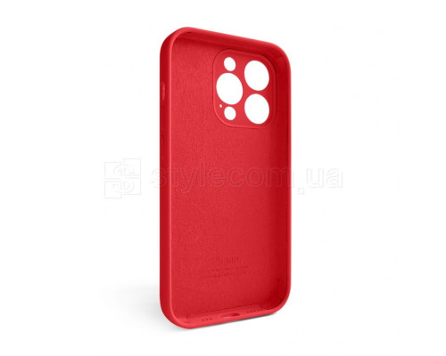 Чохол Full Silicone Case для Apple iPhone 14 Pro red (14) закрита камера