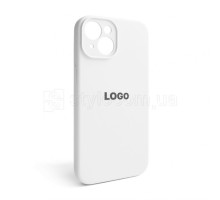 Чохол Full Silicone Case для Apple iPhone 14 white (09) закрита камера