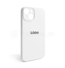 Чохол Full Silicone Case для Apple iPhone 14 white (09) закрита камера TPS-2710000266150 2710000266150
