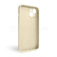 Чохол Full Silicone Case для Apple iPhone 14 antique white (10) закрита камера TPS-2710000266167