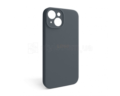Чохол Full Silicone Case для Apple iPhone 14 dark grey (15) закрита камера TPS-2710000266198 2710000266198