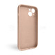 Чохол Full Silicone Case для Apple iPhone 14 nude (19) закрита камера