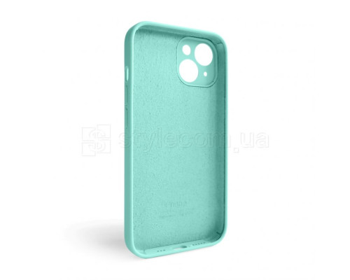 Чохол Full Silicone Case для Apple iPhone 14 sea blue (21) закрита камера