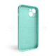 Чохол Full Silicone Case для Apple iPhone 14 sea blue (21) закрита камера