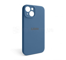 Чохол Full Silicone Case для Apple iPhone 14 blue cobalt (36) закрита камера