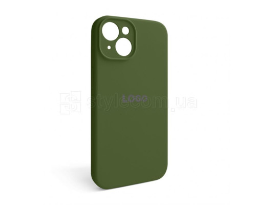 Чохол Full Silicone Case для Apple iPhone 14 army green (45) закрита камера TPS-2710000266327