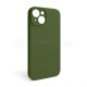 Чохол Full Silicone Case для Apple iPhone 14 army green (45) закрита камера TPS-2710000266327