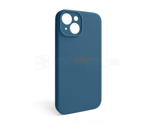 Чохол Full Silicone Case для Apple iPhone 14 cosmos blue (46) закрита камера