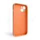 Чохол Full Silicone Case для Apple iPhone 14 papaya (49) закрита камера TPS-2710000266341 2710000266341
