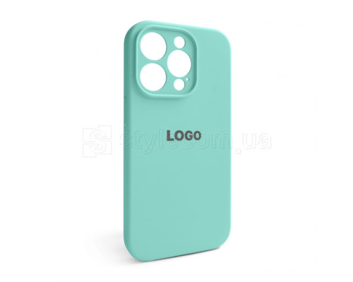 Чохол Full Silicone Case для Apple iPhone 14 Pro sea blue (21) закрита камера