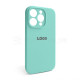 Чохол Full Silicone Case для Apple iPhone 14 Pro sea blue (21) закрита камера