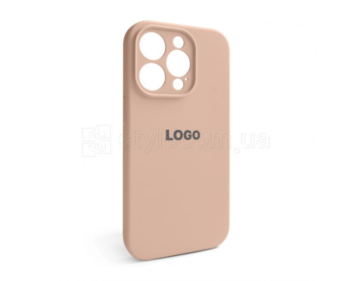 Чохол Full Silicone Case для Apple iPhone 14 Pro nude (19) закрита камера