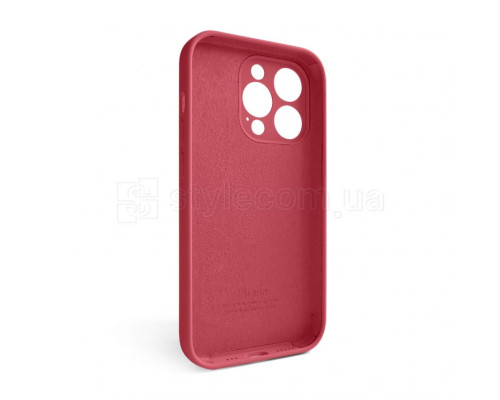 Чохол Full Silicone Case для Apple iPhone 14 Pro camellia (25) закрита камера