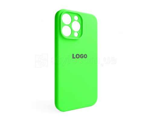 Чохол Full Silicone Case для Apple iPhone 14 Pro Max shiny green (40) закрита камера