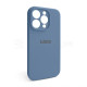 Чохол Full Silicone Case для Apple iPhone 14 Pro lavender grey (28) закрита камера