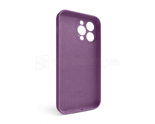 Чохол Full Silicone Case для Apple iPhone 14 Pro Max grape (43) закрита камера